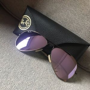 Ray Ban Aviator Lilac
